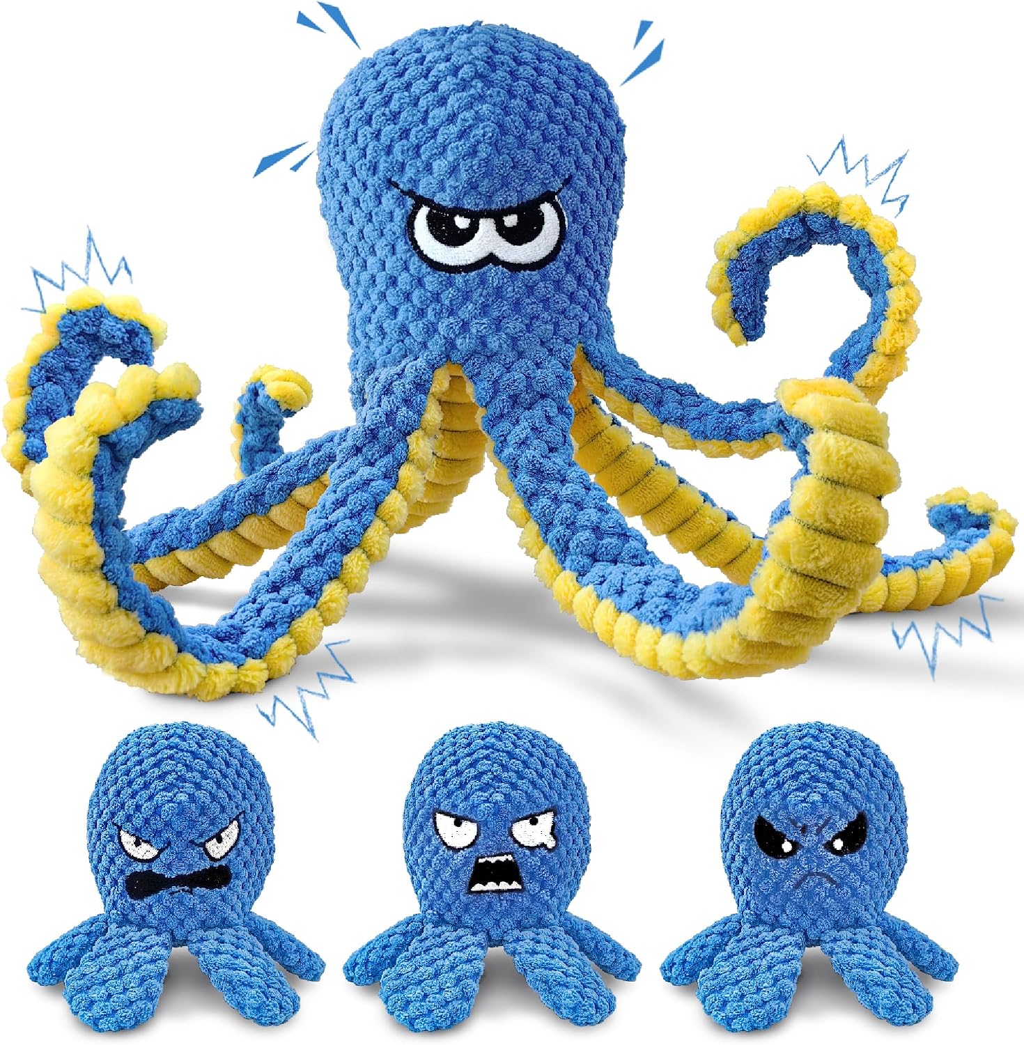 The LEGEND SANDY blue octopus squad